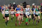 Girls Under-13s 2023 Northern Cross Country Champs., Witton Park, Blackburn. Photo: David T. Hewitson/Sports for All Pics